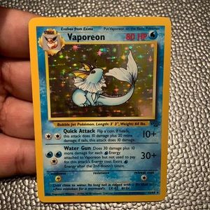 Vaporeon-holo 1999
